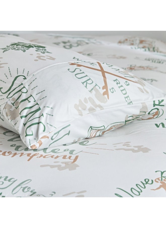 Home Box Joy Adventurer Joyful 2-Piece Single Microfiber Printed Jersey Comforter Set 135 X 220 Cm  - Image 5