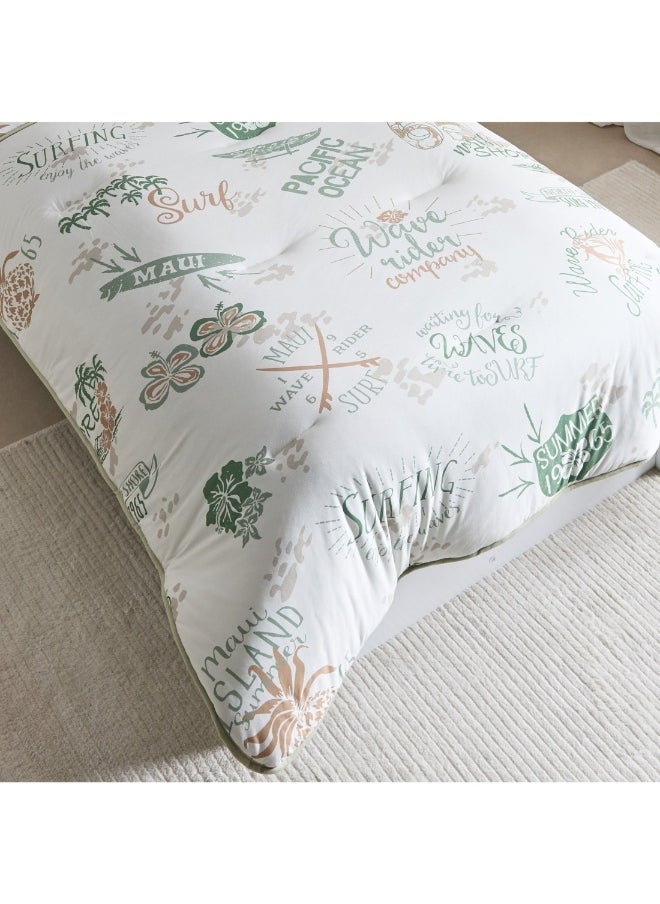 Home Box Joy Adventurer Joyful 2-Piece Single Microfiber Printed Jersey Comforter Set 135 X 220 Cm  - Image 4