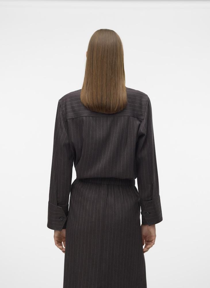 VERO MODA - Stripes Button Down Shirt - Image 1