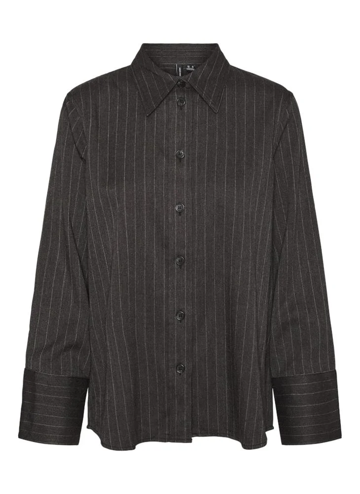 فيرو مودا Stripes Button Down Shirt