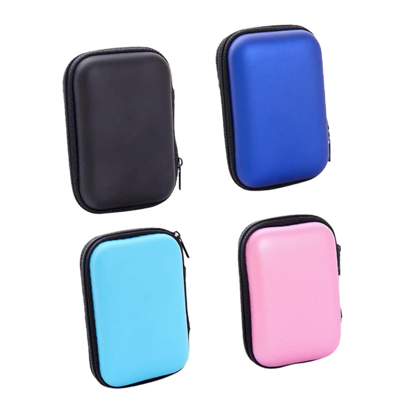 Small Zipper Cable Storage Bag for Travel Organizer Random Color Rectangular Pouch - Image 2