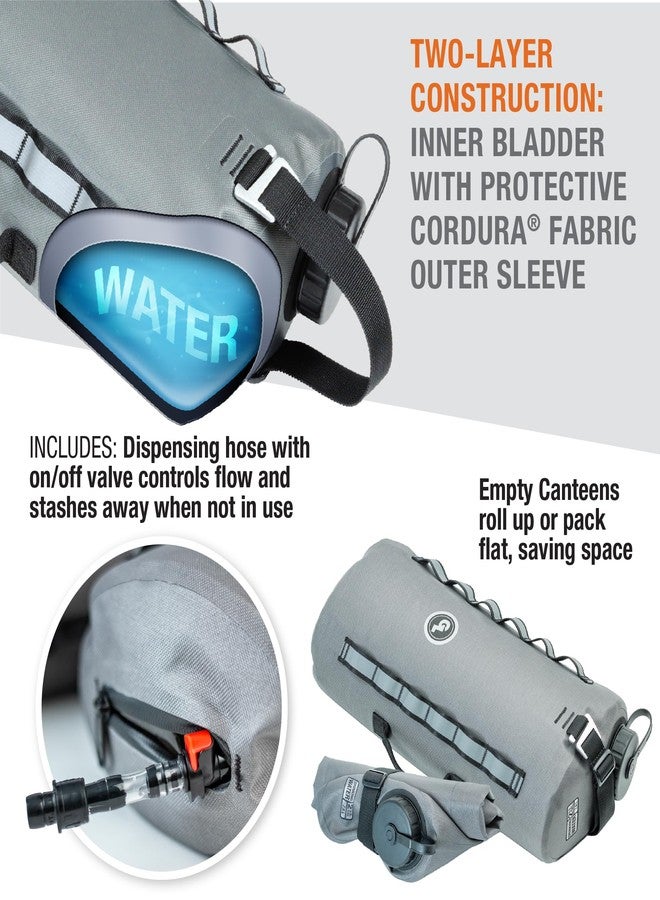 Giant Loop Cactus Canteen Water Reservoir, Foldable and Collapsible Utility Bladder for Drinking Water 1,2,3,5-Gallon (1-Gallon) - Image 3