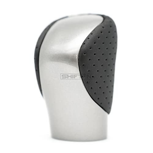 SHIFTIN Gear Shift Knob Shifter for Lexus RX-350 ES GS GX IS350 NX300 RC-300 RX 200t 300 350 3450h 450hL 350L (Chrome Silver/Red Stitch) - Image 5