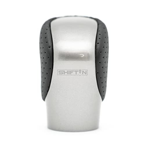 SHIFTIN Gear Shift Knob Shifter for Lexus RX-350 ES GS GX IS350 NX300 RC-300 RX 200t 300 350 3450h 450hL 350L (Chrome Silver/Red Stitch) - Image 4