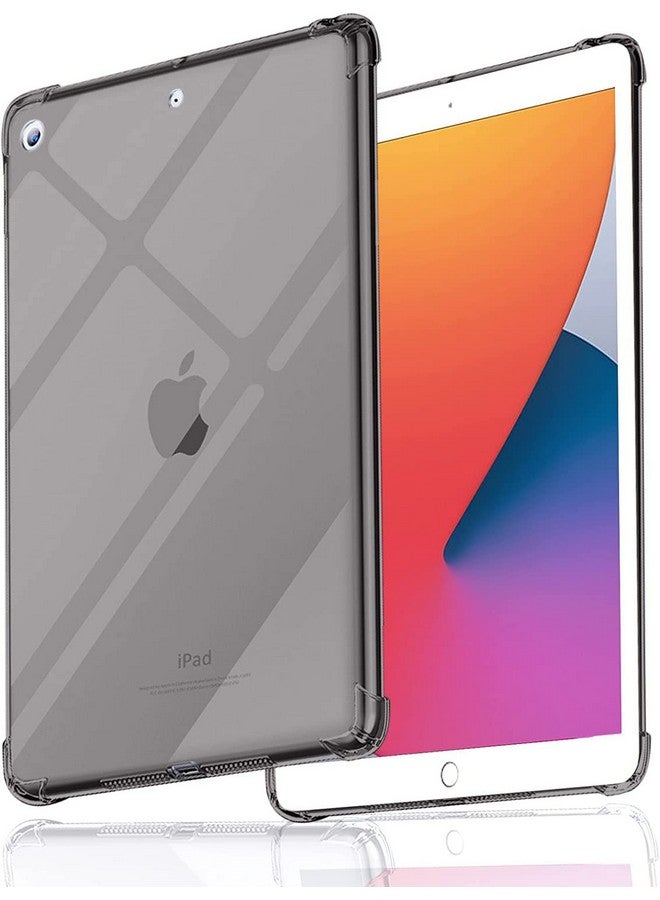 موكا غطاء خلفي ناعم مقاوم للصدمات من MOCA مصنوع من مادة TPU لجهاز iPad مقاس 10.2 بوصة iPad 9 و9 و8 و8 و7 وiPad 7 من الجيل السابع 2021 و2020 و2019 Launch A2603 وA2604 وA2605 وA2270 وA2428 وA2429 وA2430 وA2197 وA2198 وA2200 - أسود - Image 1