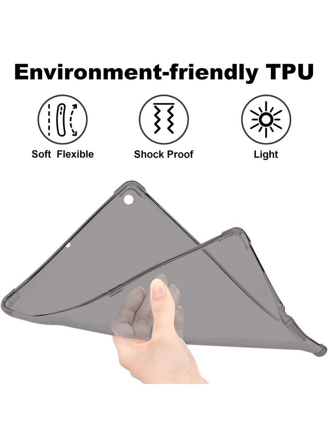 موكا غطاء خلفي ناعم مقاوم للصدمات من MOCA مصنوع من مادة TPU لجهاز iPad مقاس 10.2 بوصة iPad 9 و9 و8 و8 و7 وiPad 7 من الجيل السابع 2021 و2020 و2019 Launch A2603 وA2604 وA2605 وA2270 وA2428 وA2429 وA2430 وA2197 وA2198 وA2200 - أسود - Image 4