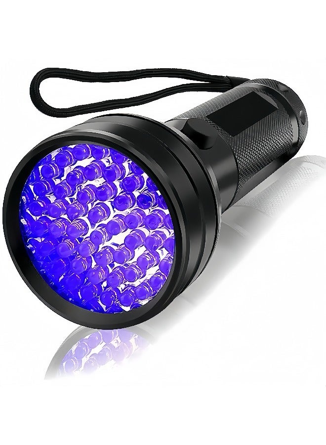 UV Flashlight Black light Lights, Vansky 51 LED Ultraviolet Blacklight Pet Urine Detector For Dog/Cat Urine,Dry Stains,Bed Bug, Matching with Odor Eliminator - Image 1