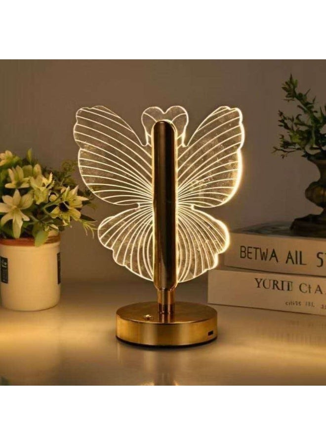 Butterfly LED Table Lamp – A Stunning Art Piece That Lights Your Space with Elegance - Image 1