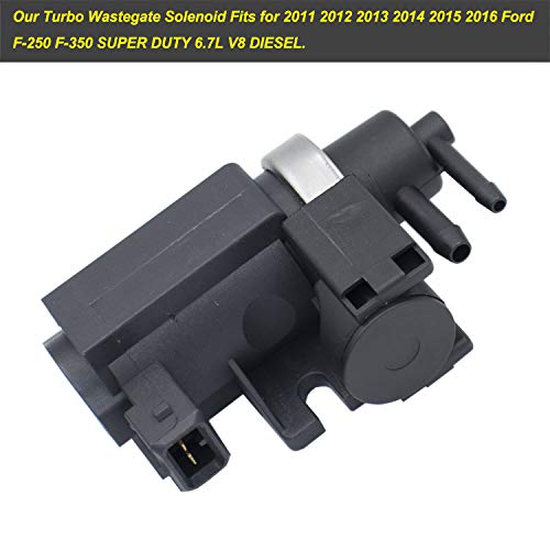MOCW صمام تفريغ التيربو BC3Z-9E882-A BC3Z9E882A مناسب لسيارات فورد F-250 F-350 سوبر ديوتي 2011-2016 6.7L V8 ديزل أسود - Image 2