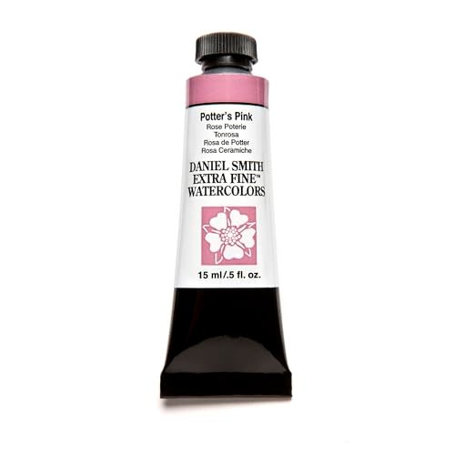 Daniel Smith Extra Fine Watercolor 15ml Paint Tube, Potter's Pink Pinkcolor - Image 1