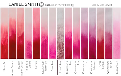 Daniel Smith Extra Fine Watercolor 15ml Paint Tube, Potter's Pink Pinkcolor - Image 4