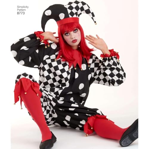 Simplicity 8773 Adult Clown Costume Sewing Pattern, Sizes XS-XL - Image 5