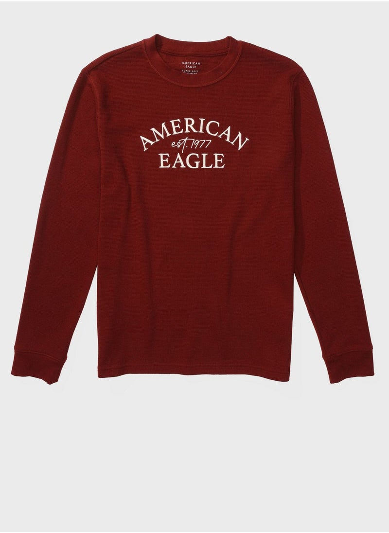 American Eagle - Logo Graphic Sweatshirt - Image 1