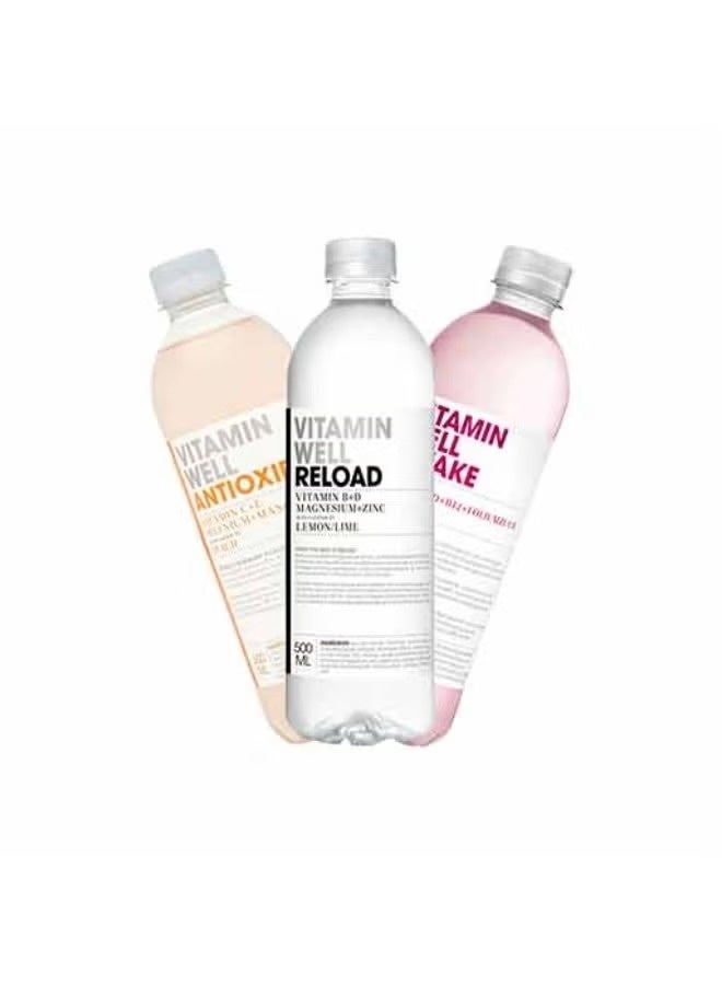 فيتامين ويل مشروب فيتامينات مضاد للأكسدة بنكهة الخوخ 500 مل – عبوة 12 - Image 3