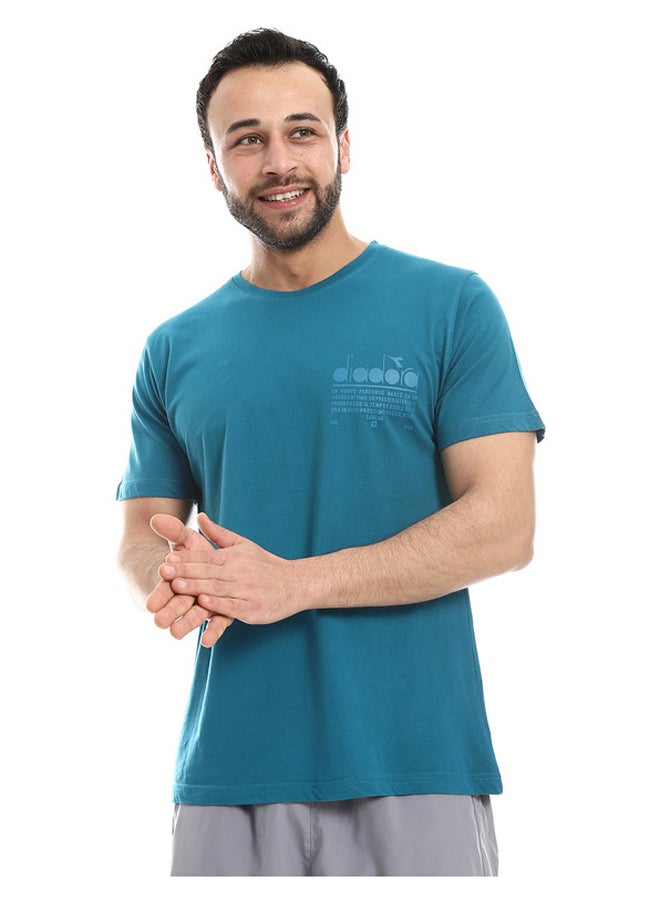 DIADORA - Cotton Printed T-Shirt - Image 1