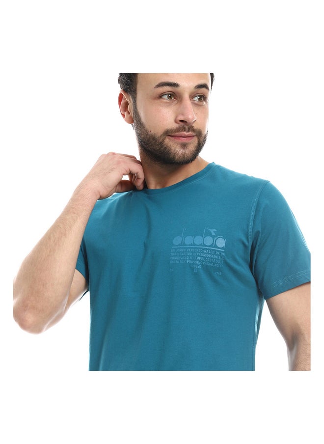 DIADORA - Cotton Printed T-Shirt - Image 1