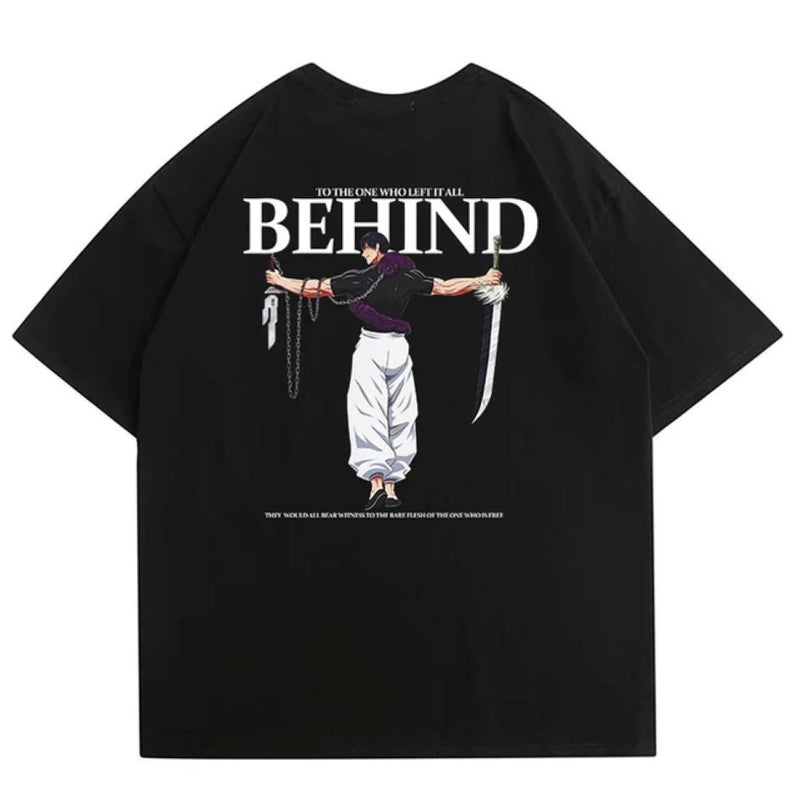 Japanese Anime Clothing Cartoon Pattern T-Shirt Men'S Women'S Fashion Large T-Shirt Men'S Fashion T-Shirt Top - Image 2