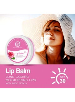Nuerma Science Rose Lip Balm For Soft Pink Moisturize Lips With Spf 30 & Enriched With Shea Butter Cocoa Butter Kokum Butter Vitamin E Oil Jojoba Oil Coconut Oil 6 Gm  - Image 4