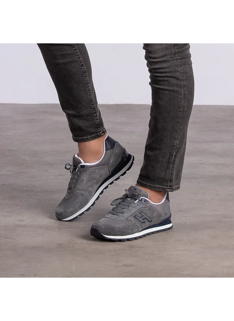 Hammer Jack Hammerjack Peru 102-19250 Gray Suede Leather Sneakers Shoes