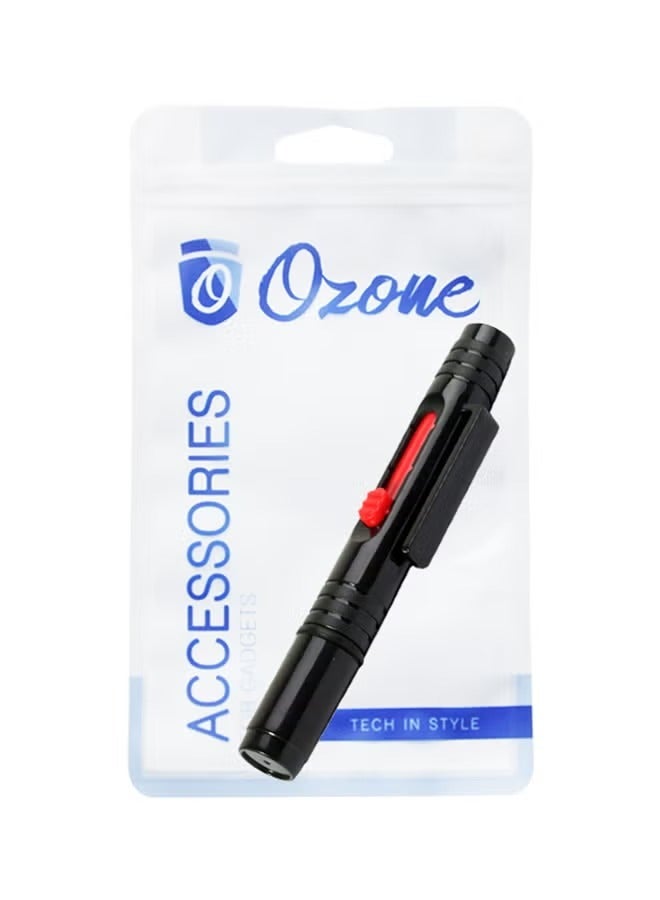 Ozone Lens Cleaning Pen For GoPro Hero 7, 6, 4, 5, SJCAM, Yi Action Camera Black