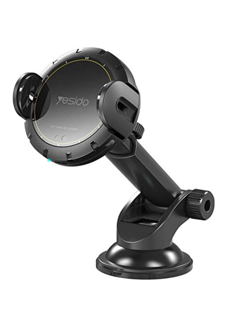 Yesido Wireless charging holder C77 Black - Image 1