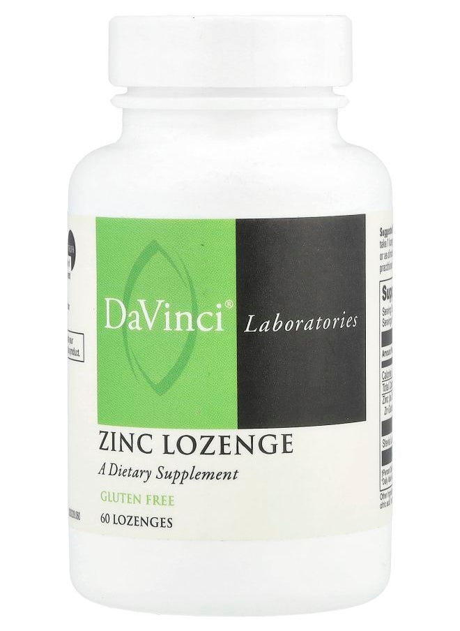 DaVinci Laboratories Zinc Lozenge 60 Lozenges 