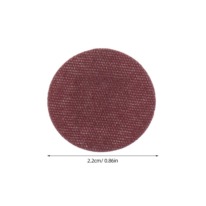 Elastic Fabric Fingertip Bandages 50pcs 22mm Round Breathable Patch for Wound Care - Image 3