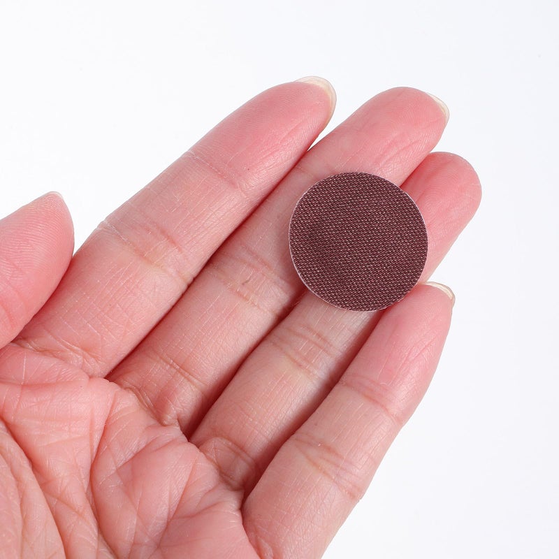 Elastic Fabric Fingertip Bandages 50pcs 22mm Round Breathable Patch for Wound Care - Image 5