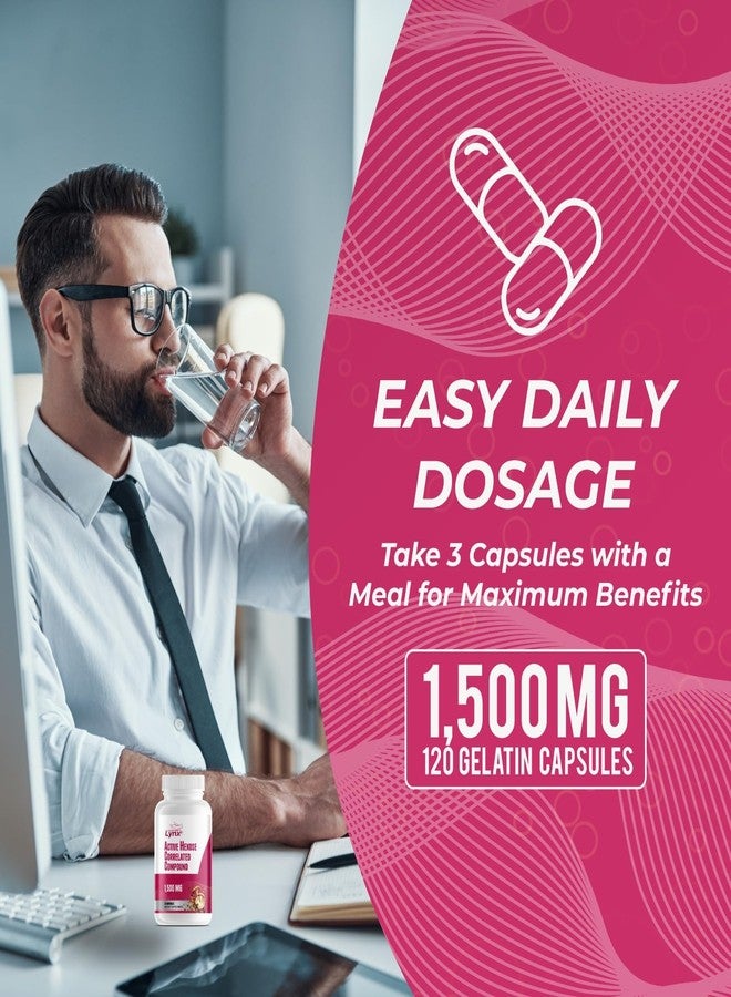 Leaping Lynx Active Hexose Correlated Compound 1500 mg, Clinically Studied Mushroom Extract for Immune System Support & Cellular Defense | 120 Capsules (40-Day Supply) | Non-GMO, Shiitake, Lion's Mane, Turkey Tail - Image 3