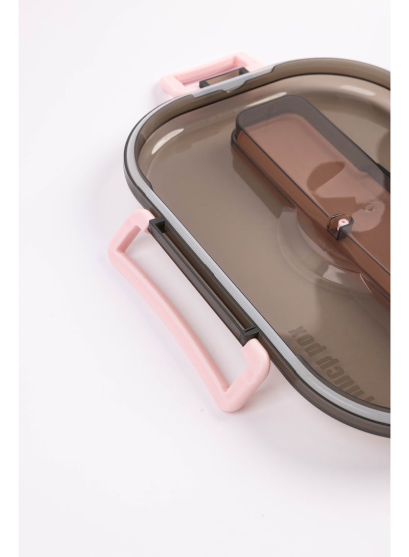 Cocobee Kids Oval Lunch Box - Pink - Image 4