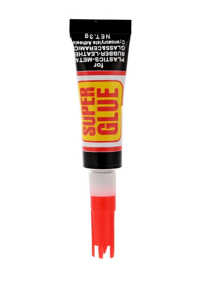 Super Glue - 12 Piece 3g - All Purpose Instant Dry Cyanoacrylate Based Adhesive with Precision Applicator for Various Materials - Ideal for Metal, Plastic, Rubber, Glass, Leather, and Wood - Image 3