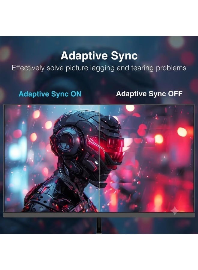 شاشة ألعاب 24 بوصة فل اتش دي FHD بدقة 1920×1080 ومعدل تحديث 120 هرتز مع لوحة IPS وزمن استجابة سريعشاشة العاب ١٢٠ هرتز - Image 5