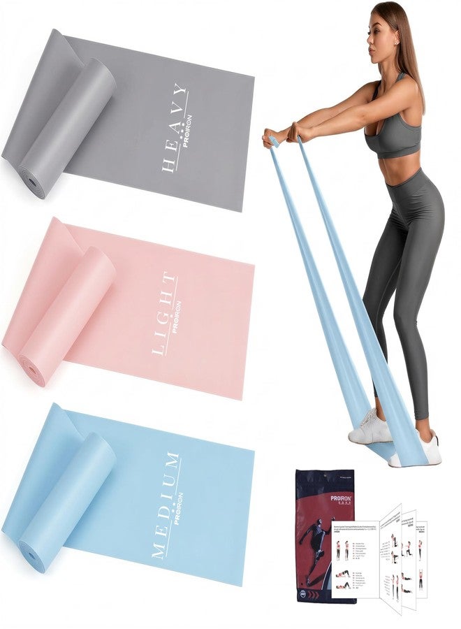 PROIRON 3 Pcs Resistance Bands. Eco Latex Stretch Band, No Toxic Smell. Long Elastic Band, Exercise Bands for Stretching, Physical Therapy, Pilates, Yoga, Gym Home Workout, Strength Training - Image 1