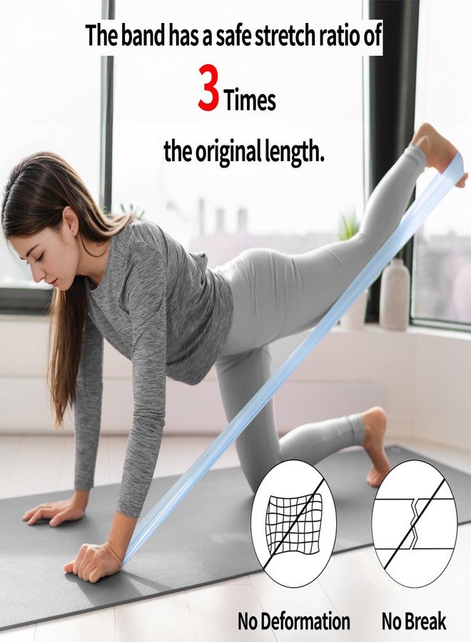 PROIRON 3 Pcs Resistance Bands. Eco Latex Stretch Band, No Toxic Smell. Long Elastic Band, Exercise Bands for Stretching, Physical Therapy, Pilates, Yoga, Gym Home Workout, Strength Training - Image 5