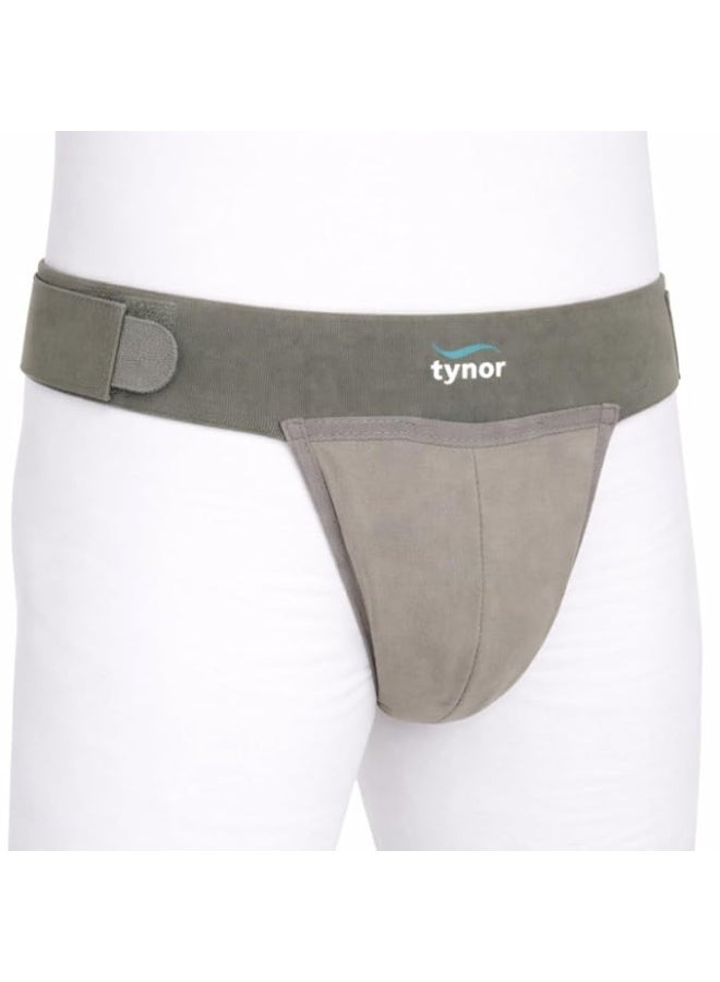 تاينور دعامة كيس الصفن من تاينور (TYNOR)، رمادي، مقاس صغير، قطعة واحدة - Image 1