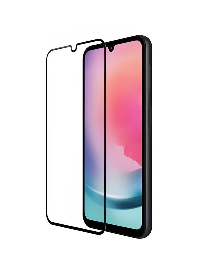 Matte Ceramic Screen Protector For Samsung Galaxy A24 Clear - Black - Image 1