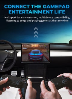 Y&D 6 in 1 USB Hub Accessories Docking Station for Tesla 2021 2022 Model Y 3 , Car of Center Console Smart Sensor Provides Charging & Data Transfer Phones, Game Controller  - Image 3