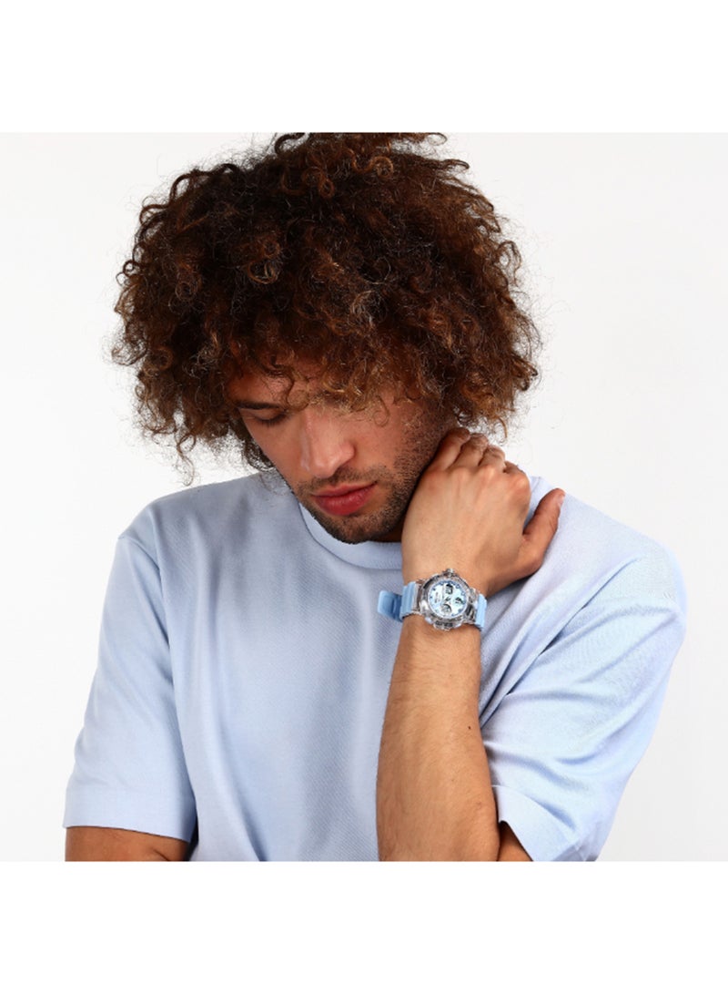 Sector EX-46 43MM DIGITAL L.BLUE DIAL L.BLUE ST - Image 4