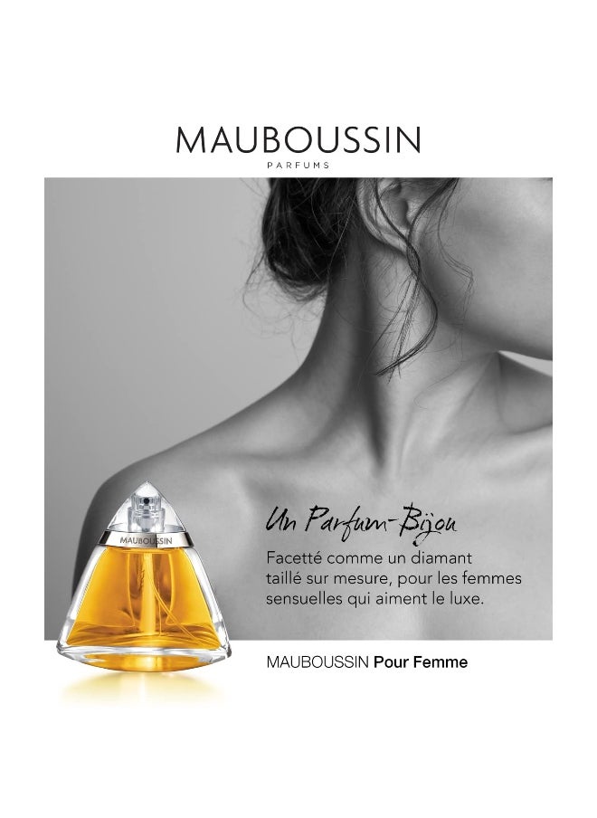MAUBOUSSIN Original Femme 100ml (3.3 Fl Oz) - Eau de Parfum for Women - Oriental & Fruity Scents  - Image 5