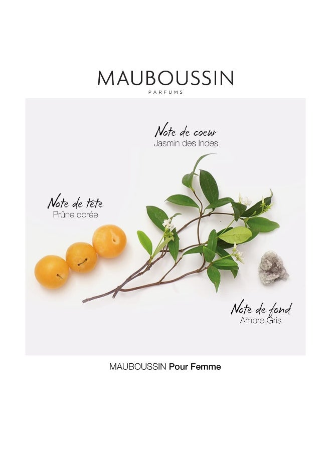 MAUBOUSSIN Original Femme 100ml (3.3 Fl Oz) - Eau de Parfum for Women - Oriental & Fruity Scents  - Image 4