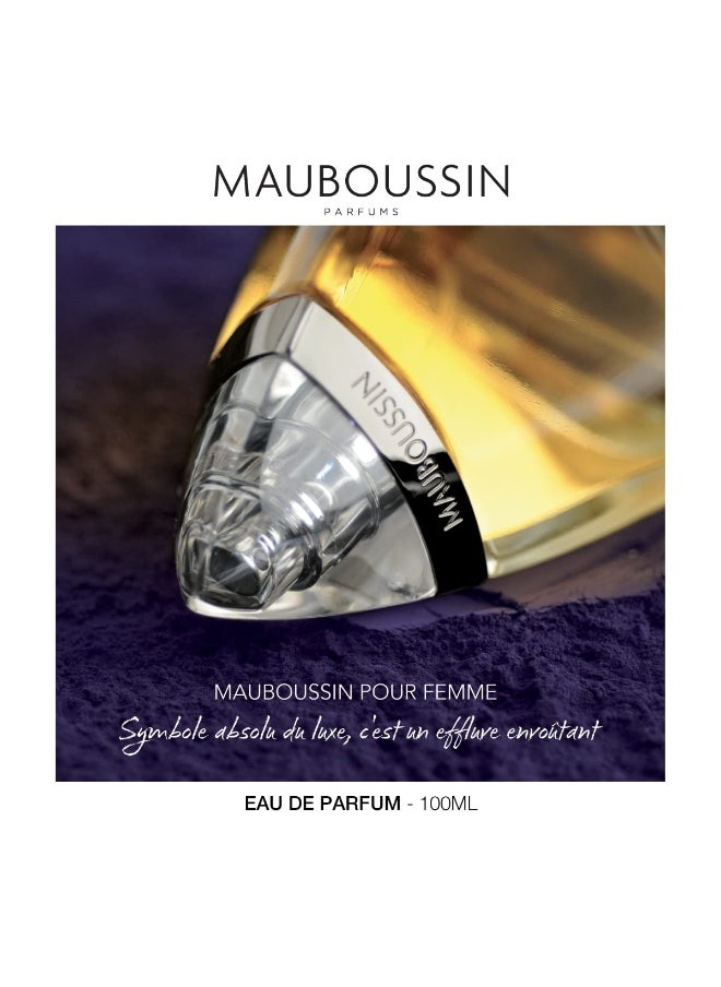 MAUBOUSSIN Original Femme 100ml (3.3 Fl Oz) - Eau de Parfum for Women - Oriental & Fruity Scents  - Image 2