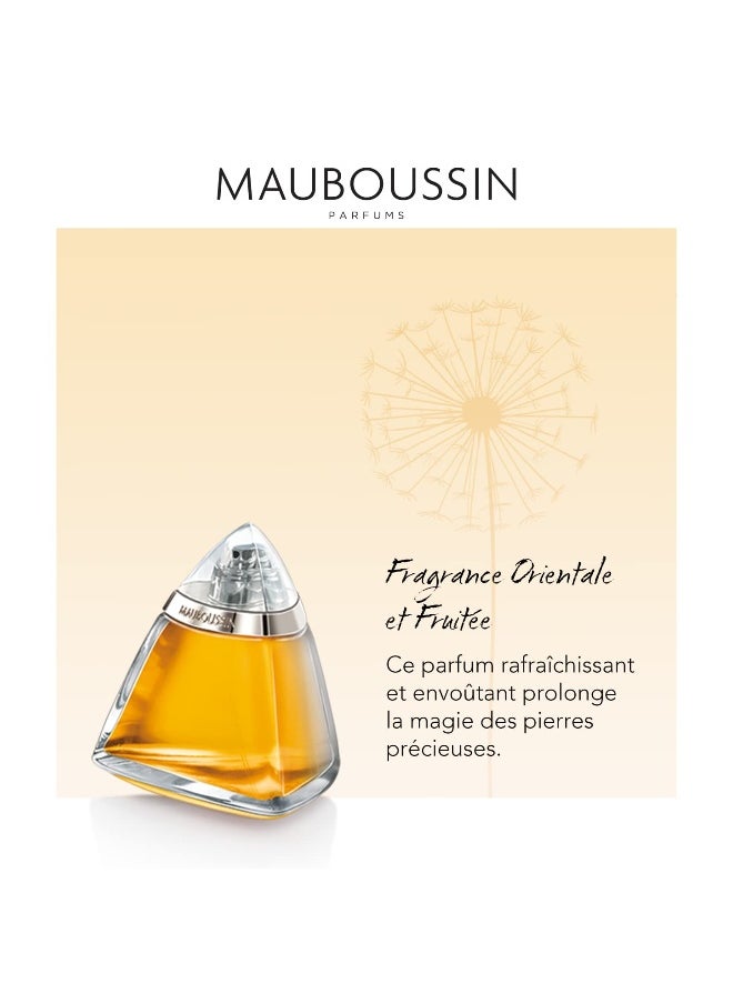 MAUBOUSSIN Original Femme 100ml (3.3 Fl Oz) - Eau de Parfum for Women - Oriental & Fruity Scents  - Image 3