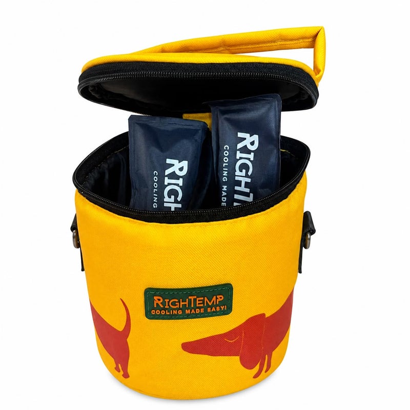 RighTemp Breastmilk Bag With 2 PCM Pouches 24 Hour Protection (Doggie) - Image 5