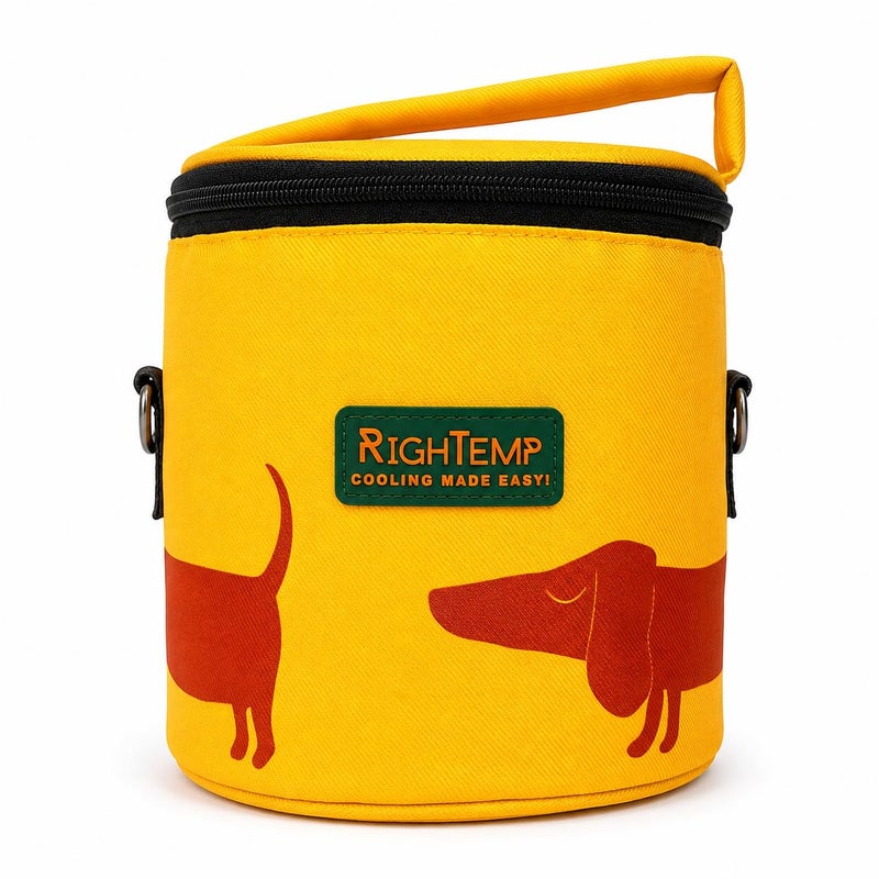 RighTemp Breastmilk Bag With 2 PCM Pouches 24 Hour Protection (Doggie) - Image 1
