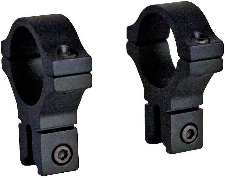 BKL 300 0.6" Long Dovetail Scope Rings - 0.979" High - for 30mm Scope Tubes - Fit 3/8" or 11mm Dovetails - Matte Black or Silver - Image 4