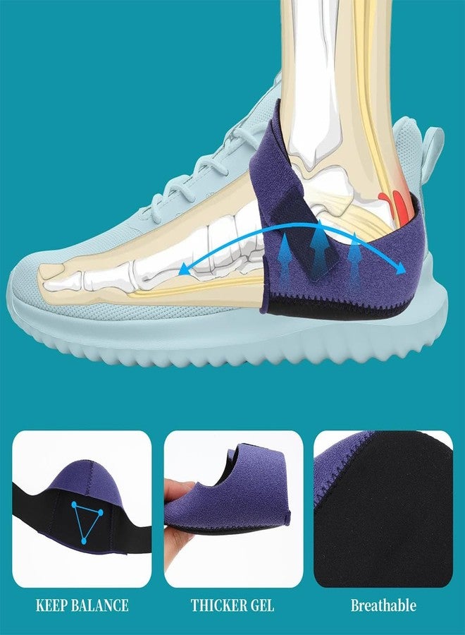 AEGON وسادة إيجون لتخفيف آلام الكعب | أكواب جل سيليكون للكعب لتخفيف آلام الكاحل | دعامة حذاء للرجال والنساء لعلاج التهاب اللفافة الأخمصية | التورم | امتصاص الصدمات (زوج واحد) (كبير (رجالي)) - Image 5