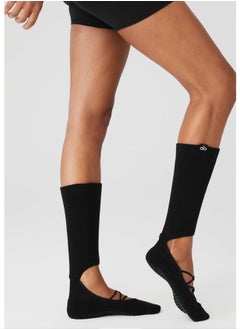 aloyoga classic yoga socks cross-back non-slip socks Pilates floor socks