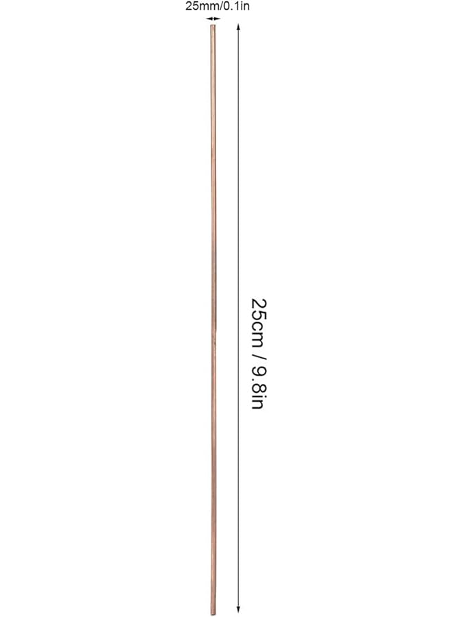 erorex 20Pcs Round Copper Welding Rod Phosphor Copper Round Welding Rod Welding Consumables 25Cm For Air Conditioner Refrigerators - Image 5