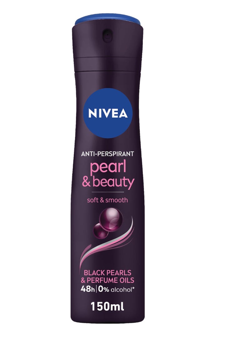 Nivea رذاذ ديو نيفيا لؤلؤة وجمال ناعم وسلس 150 مل