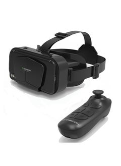 في آر شينيكون سماعة الواقع الافتراضي VR مع جهاز تحكم عن بعد متوافقة مع iOS وAndroid وتدعم 4.7-7 بوصة  - Image 1